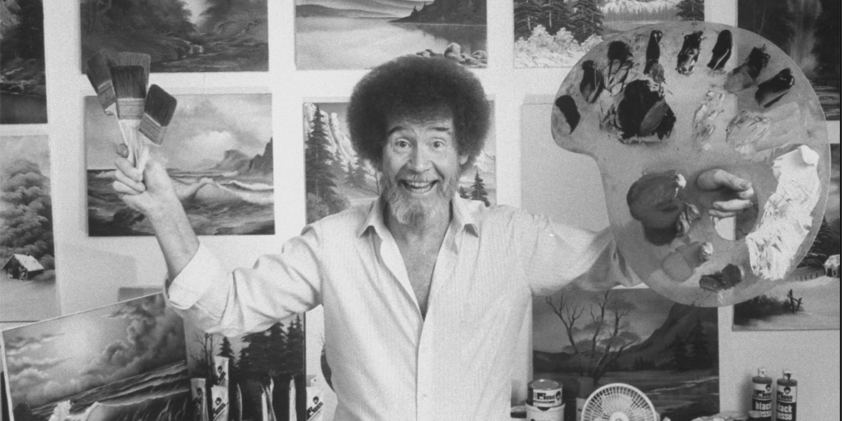 De Happy Paintings van Bob Ross