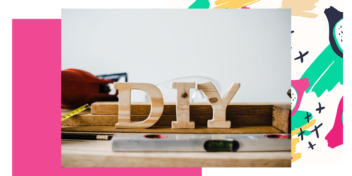 Zelf leuke dingen maken voor in huis.